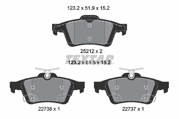 FREN BALATASI ARKA FOCUS III 2.3 RS