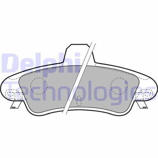 FREN BALATASI ARKA FORD COUGAR. MONDEO 98>