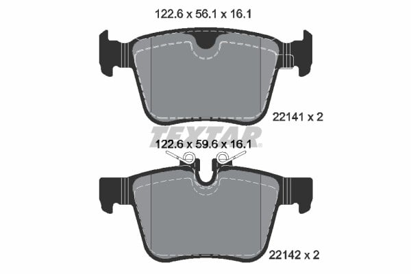FREN BALATASI ARKA LAND ROVER DISCOVERY L550 RANGE ROVER L538 L551 L560 . VOLVO S90 16> V90 V60 XC60 XC90 14>