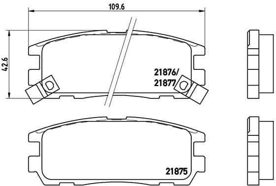 FREN BALATASI ARKA LOW-MET OPEL