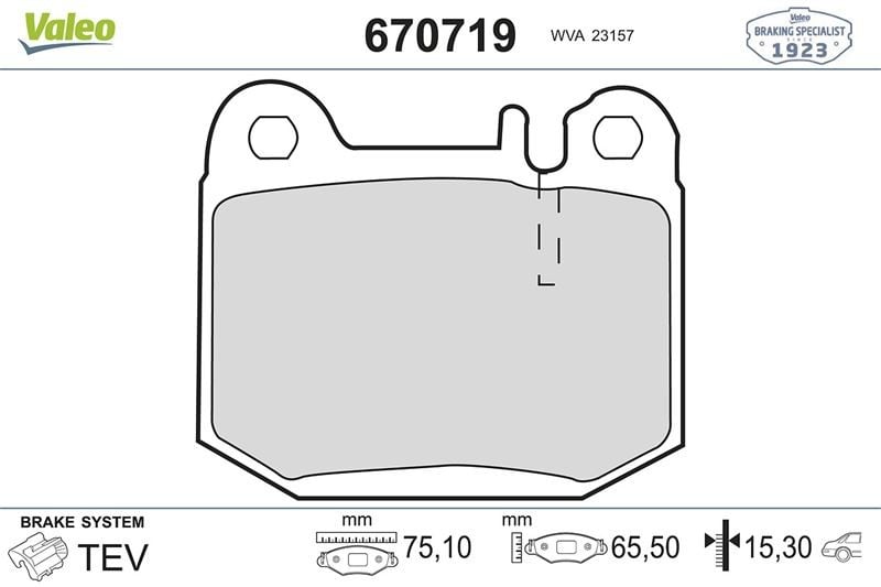 FREN BALATASI ARKA MERCEDES ML-CLASS W163 98>05