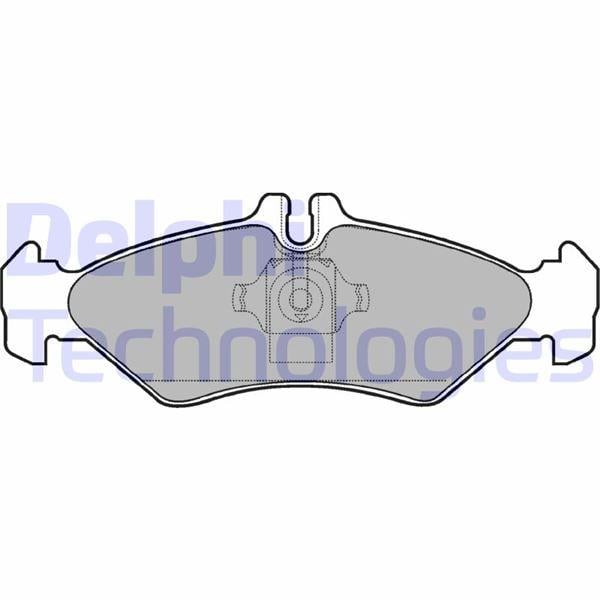 FREN BALATASI ARKA MERCEDES SPRINTER B901>B904 . VW LT 28-35-46 KULAKLI KUCUK TIP