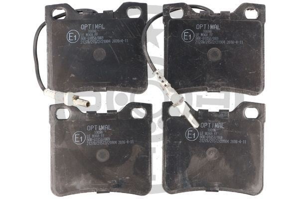 FREN BALATASI ARKA MERCEDES W638 B901 B902 . PEUGEOT 406 605