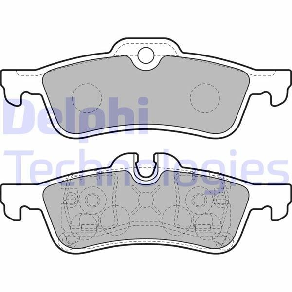 FREN BALATASI ARKA MINI COOPER. COOPER S. ONE. ONE D 04/01>10/06