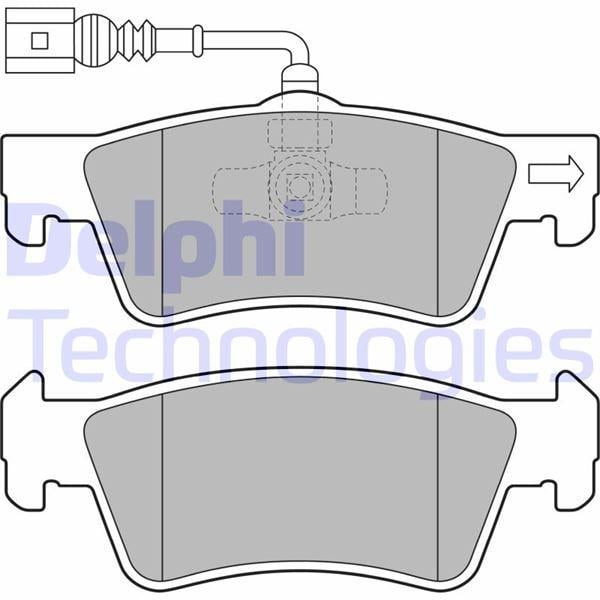 FREN BALATASI ARKA VW CARAVELLE. MULTİVAN. TRANSPORTER 03/03>