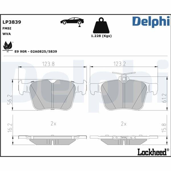 FREN BALATASI AUDI A3-Q2-Q3-TT-CUPRA ATECA-SEAT LEON-TARRACO-SKODA KODIAQ-SUPERB-VW ARTEON-GOLF-PASS AT-TERAMONT-TIGUAN 11/2012>