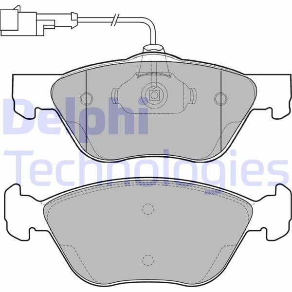 FREN BALATASI ÖN ALFA ROMEO 145. 146. 147. 156. GT. GTV. SPİDER / FIAT BRAVO. COUP . MAREA. MULTİPLA