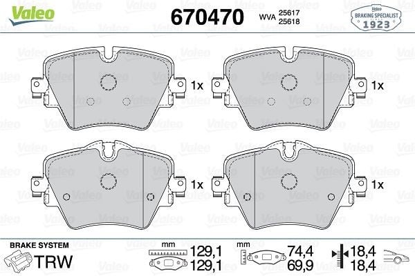 FREN BALATASI ON BMW G42 G20 G21 G28 G22 G23 G26 F52 F45 F48 F39 . MINI F54 F56 F60