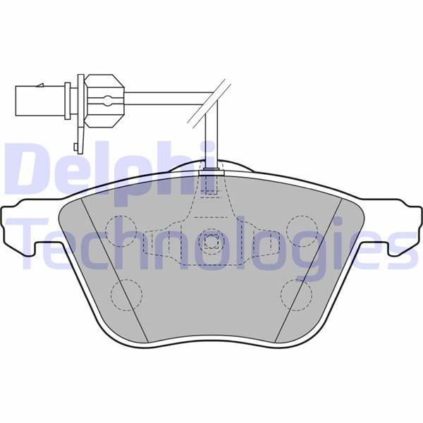 FREN BALATASI ÖN FORD GALAXY / SEAT ALHAMBRA / VW CARAVELLE. SHARAN. TRANSPORTER 03/00>