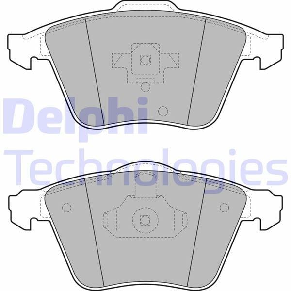 FREN BALATASI ÖN FORD-VOLVO FOCUS/S40/V40/V50/VECTRA C 02> 2.4-2.5 BENZİN