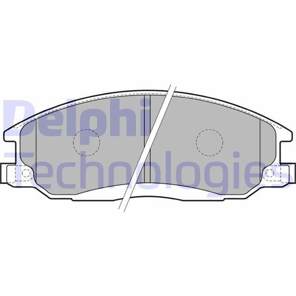 FREN BALATASI ÖN HYUNDAI H1. SANTA FE. TRAJET. XG / SSANGYONG ACTYON. KYRON. REXTON 06/99>