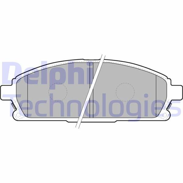 FREN BALATASI ÖN NISSAN PATHFİNDER. X-TRAİL 10/97>