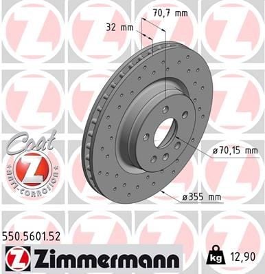 FREN DİSK DELİKLİ DF6700S