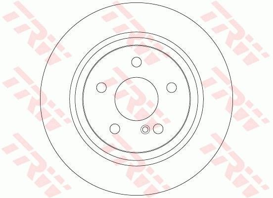 FREN DİSKİ ARKA AKS MERCEDES-BENZ SL R230 -