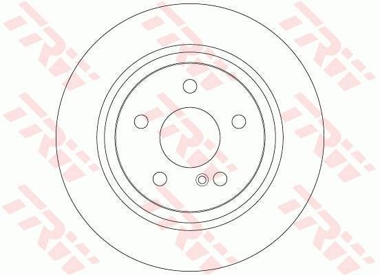 FREN DİSKİ ARKA AKS MERCEDES-BENZ SL R230 -