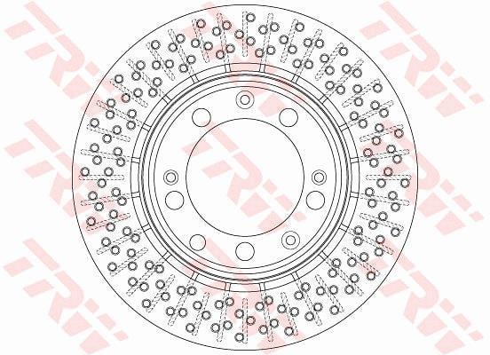 FREN DİSKİ ARKA AKS PORSCHE 911 993 -911 CONVERTİBLE 993 -911 TARGA 993 -