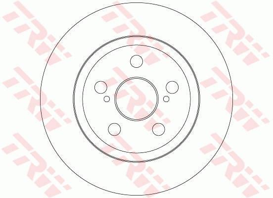 FREN DİSKİ ARKA AKS TOYOTA URBAN CRUISER LİFTBACK P1 -