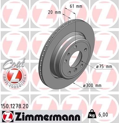 FREN DİSKİ ARKA BMW M5 E34 88>95 E34 V8 4.0 92>96