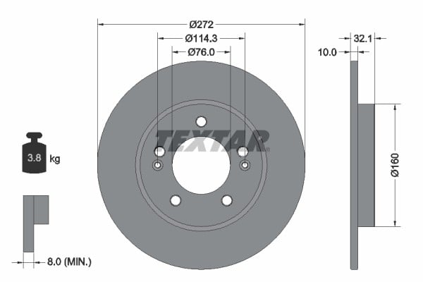 FREN DİSKİ ARKA CEED-I30