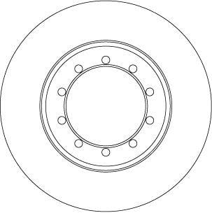 FREN DİSKİ ARKA FORD TRANSİT 06> 3.2 TDCİ ÇİFT TEKER