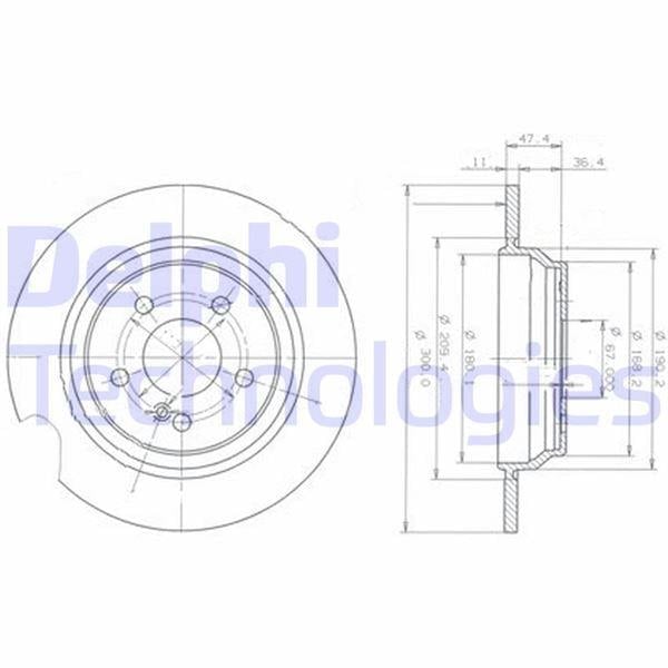 FREN DISKI ARKA MERCEDES S-CLASS W220 98>05