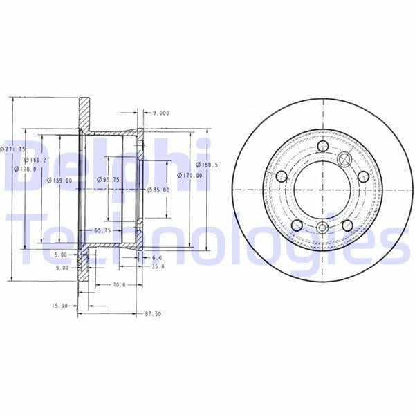 FREN DISKI ARKA MERCEDES SPRINTER B901>B904 . VW LT 28-35-46 TEK TEKER