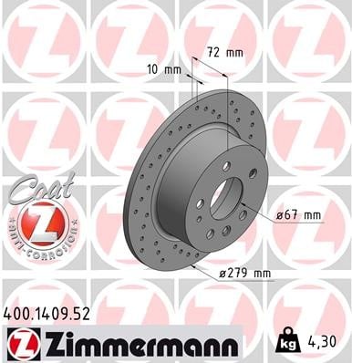 FREN DISKI ARKA MERCEDES W115 C123 S123 W116 W126 W123