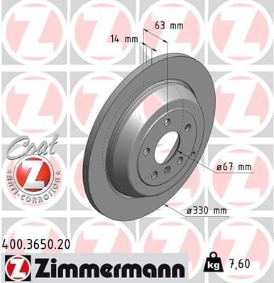 FREN DISKI ARKA MERCEDES W164 W251