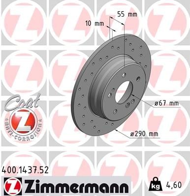 FREN DISKI ARKA MERCEDES W203 CL203 S203 C209 A209