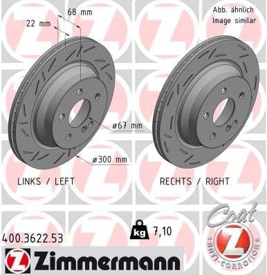 FREN DISKI ARKA MERCEDES W211 W212 S212 C218 C219 X204