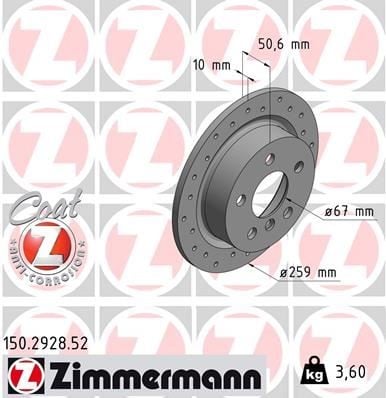FREN DİSKİ ARKA MINI: MINI F55 2014->MINI F56 2013->MINI CONVERTİBLE F57 2015-> DELİKLİ 0986479C96-DF6795