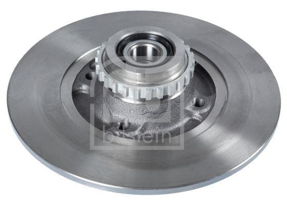 FREN DİSKİ ARKA RENAULT CLIO I 91>98 238x8x7MM RULMANLI ABS SENSÖRLÜ
