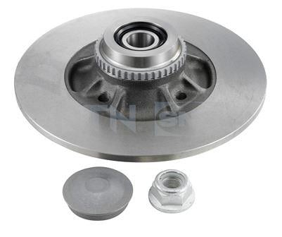 FREN DİSKİ ARKA RENAULT CLIO II 98>05 MEGANE I 96> R19 238x8x7MM RULMANLI ABS SENSÖRLÜ