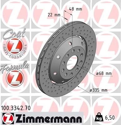 FREN DİSKİ ARKA SAĞ AUDI A6 04-05