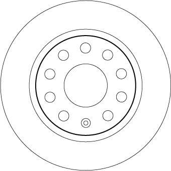 FREN DİSKİ ARKA SKODA OCTAVIA III 12>20 253x10x61.4
