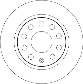 FREN DİSKİ ARKA SKODA OCTAVIA III 12>20 253x10x61.4