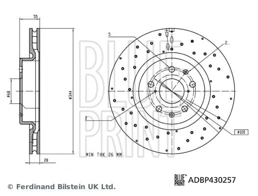 FREN DİSKİ BYD SEAL 4X4 BY