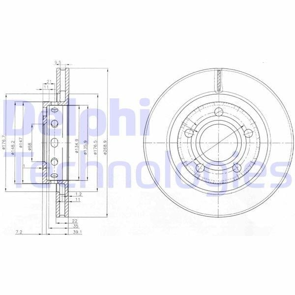FREN DİSKİ ÇİFTLİ PAKET . DELİKLİ ARKA AUDI A8 1998 > 10/2003