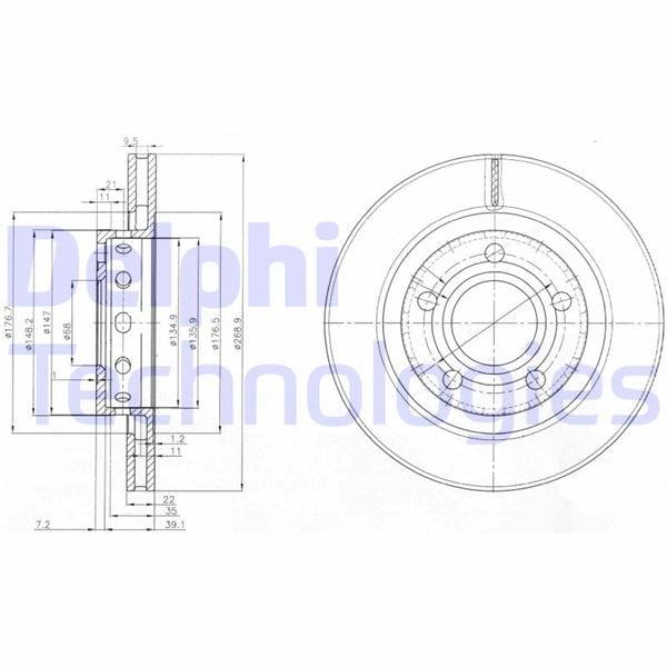 FREN DİSKİ ÇİFTLİ PAKET . DELİKLİ ARKA AUDI A8 1998 > 10/2003
