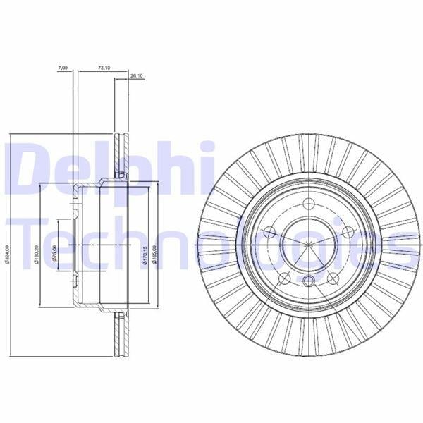 FREN DİSKİ ÇİFTLİ PAKET . DELİKLİ ARKA BMW X5 02/2002 > 07/2007