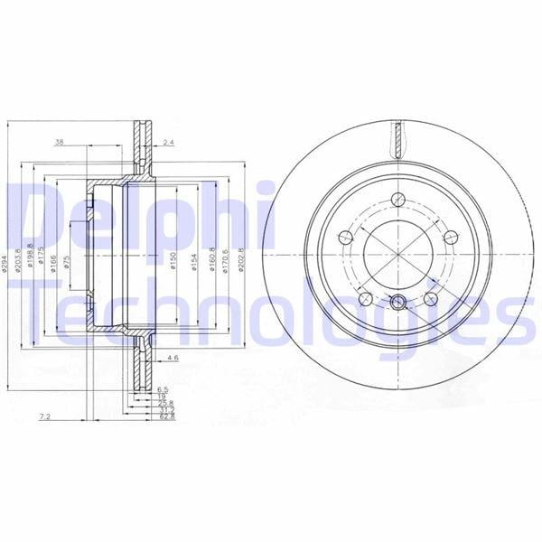 FREN DİSKİ ÇİFTLİ PAKET . DELİKLİ ARKA BMW Z4 02/2003 > 07/2013