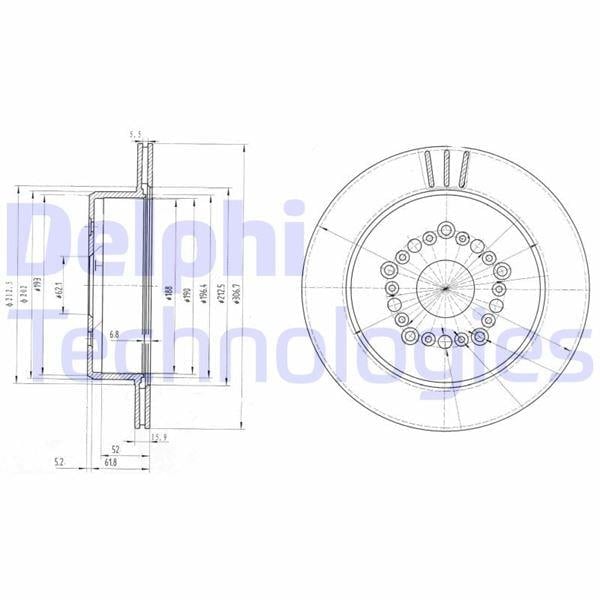 FREN DİSKİ ÇİFTLİ PAKET . DELİKLİ ARKA LEXUS GS300. LS400. SC300. SC400 04/1991 >