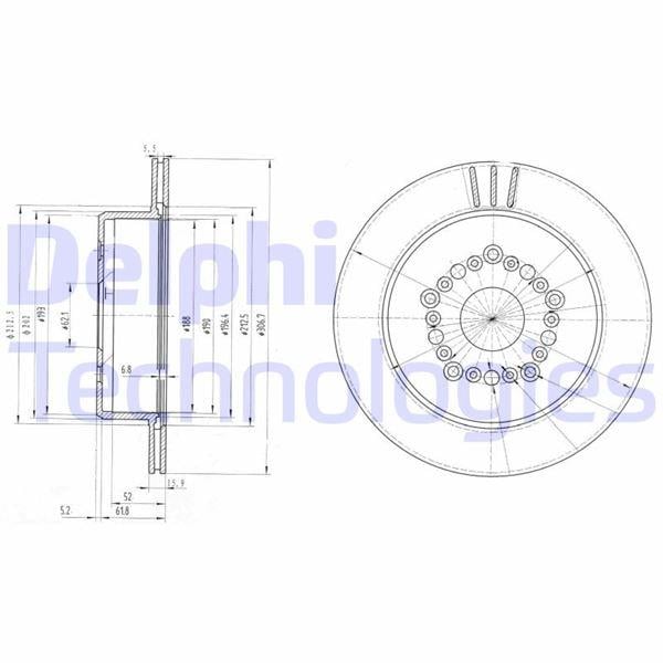 FREN DİSKİ ÇİFTLİ PAKET . DELİKLİ ARKA LEXUS GS300. LS400. SC300. SC400 04/1991 >