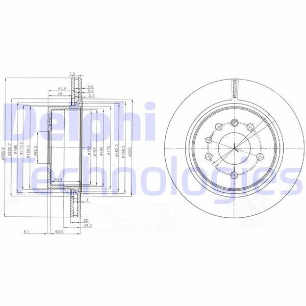 FREN DİSKİ ÇİFTLİ PAKET . DELİKLİ ARKA OPEL OMEGA 05/1999 >