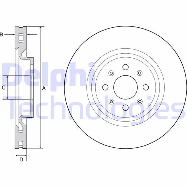 FREN DİSKİ ÇİFTLİ PAKET . DELİKLİ ÖN ABARTH GRANDE PUNTO 12/2007 >