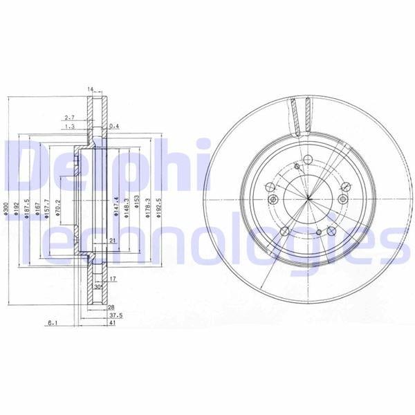 FREN DİSKİ ÇİFTLİ PAKET . DELİKLİ ÖN HONDA ACCORD. LEGEND 02/1999 > 06/2004