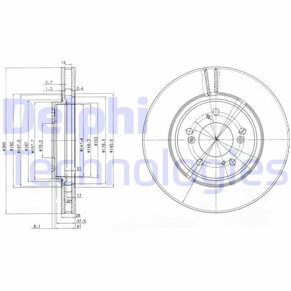 FREN DİSKİ ÇİFTLİ PAKET . DELİKLİ ÖN HONDA ACCORD. LEGEND 02/1999 > 06/2004