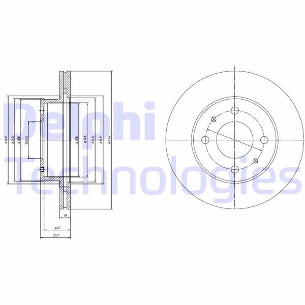 FREN DİSKİ ÇİFTLİ PAKET . DELİKLİ ÖN HYUNDAI AMICA. ATOS. ATOZ 01/1999 >