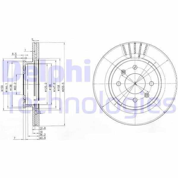 FREN DİSKİ ÇİFTLİ PAKET . DELİKLİ ÖN HYUNDAI GETZ 06/2002 >