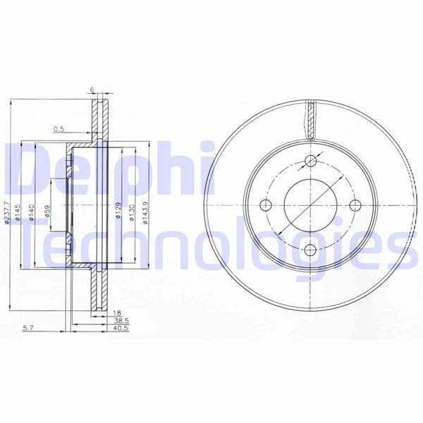 FREN DİSKİ ÇİFTLİ PAKET . DELİKLİ ÖN NISSAN MICRA 01/1993 > 12/2002